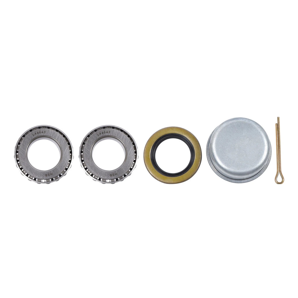 1" Trailer Hub Kit for 2" Axle (4 Bolt, 4 Inch Circle)
