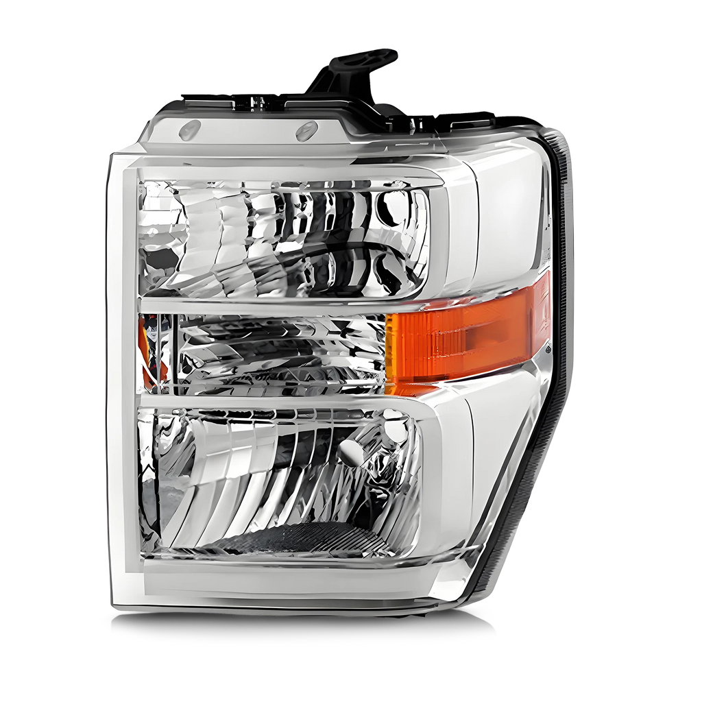 Halogen Headlight w/ Bulb for Ford E-150 E-250 E-350 Super Duty (2008–2026)