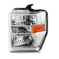 Halogen Headlight w/ Bulb for Ford E-150 E-250 E-350 Super Duty (2008–2026)