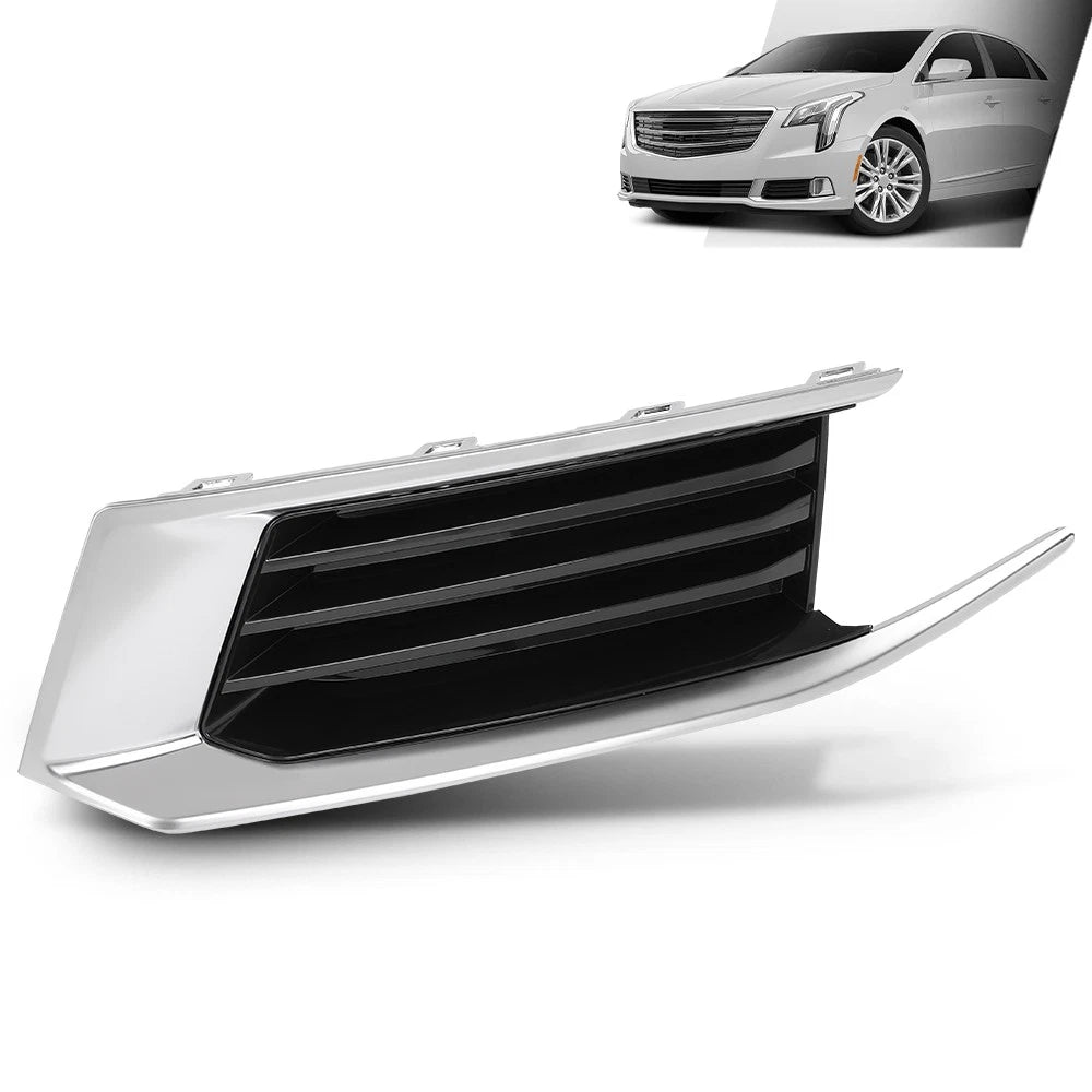 Front Bumper Insert Fog Light Cover for Cadillac XTS (2018–2019)