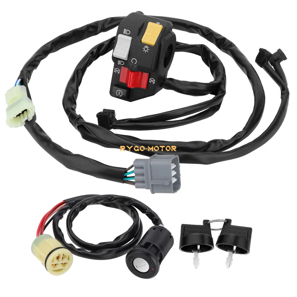 Left Handlebar Kill Switch & Key Switch for Honda Rancher 350 (2006)