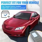 Left Driver Side Sun Visor for Toyota Camry (2007-2011)