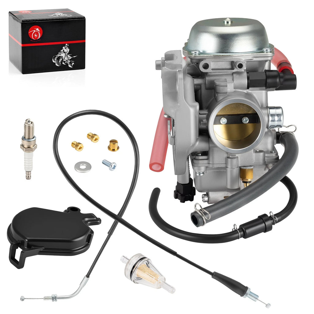 Carburetor with Throttle Cable for Kawasaki Prairie 360 (2003–2013)