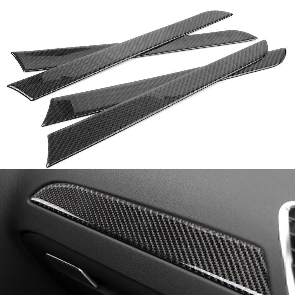 Carbon Fiber Interior Door Panel Trim for Audi A4 B8 (2009–2015)