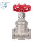 NPT Female Rotary Sluice Valve 3/4 Inch DN20 Stainless Steel (1 PC)
