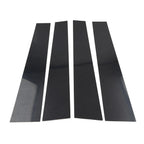 Pillar Post Set Door Window Trim Covers for Dodge Ram 1500 (2019-2024)