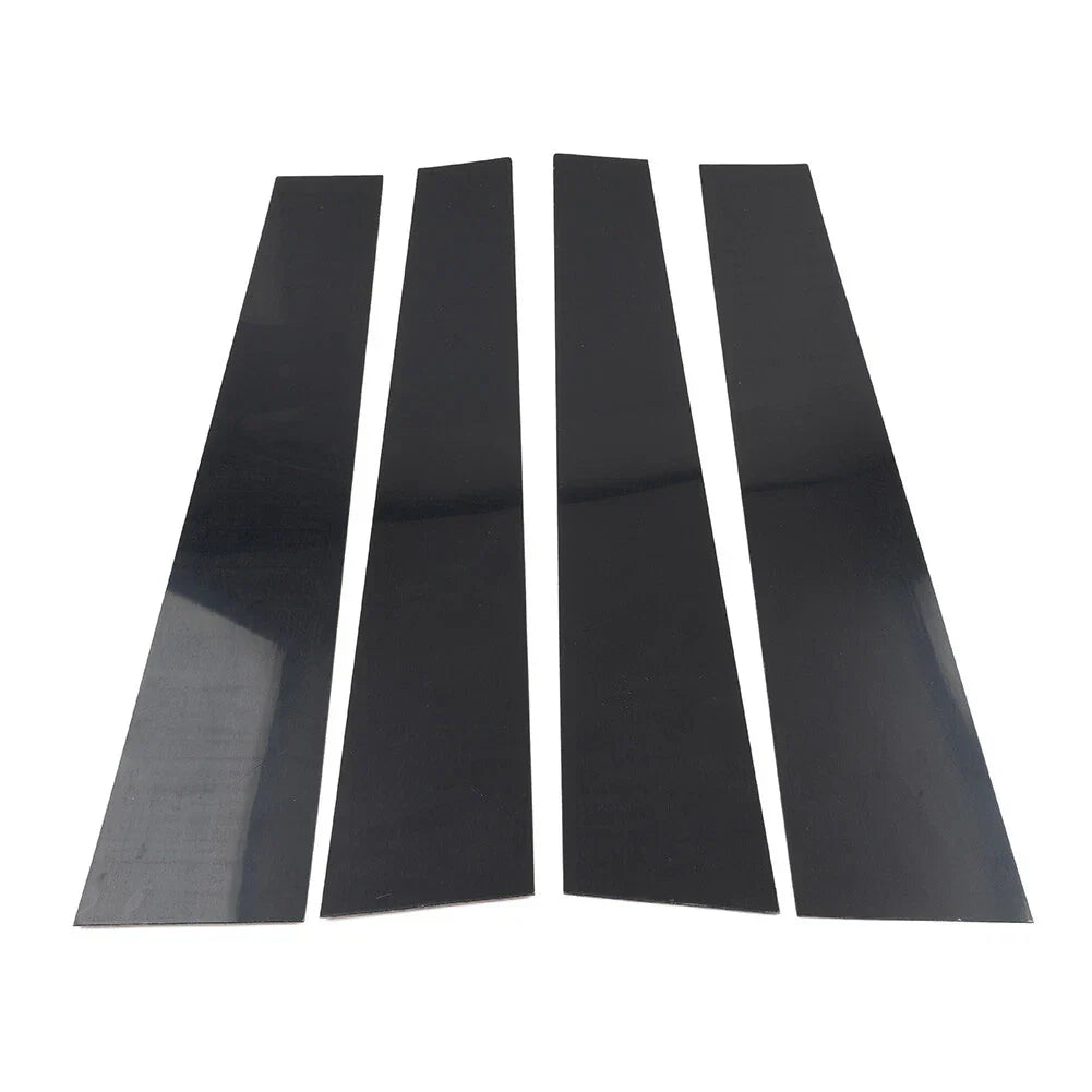 Pillar Post Set Door Window Trim Covers for Dodge Ram 1500 (2019-2024)