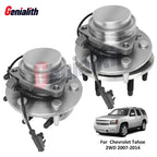 2X Front Wheel Bearing and Hubs for Chevrolet Tahoe (2007–2014)
