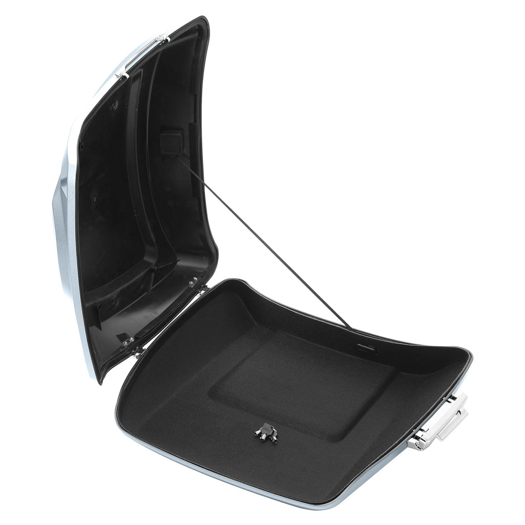 Razor Trunk for Harley Touring Electra Street Road Glide (2014–2024) Silver