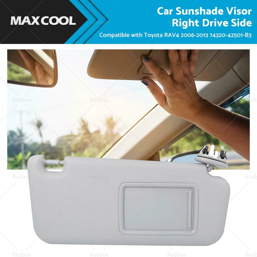Sunshade Visor for Toyota RAV4 (2006–2018) Right Drive Side