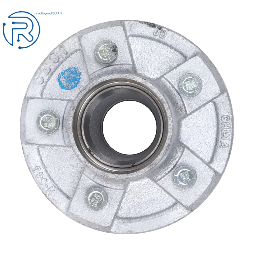Set of 2 Galvanized Trailer Hub Kit for 3500 lbs Trailer (Year Range)