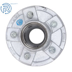 Set of 2 Galvanized Trailer Hub Kit for 3500 lbs Trailer (Year Range)