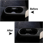 Carbon Fiber Handbrake Panel Cover Trim for Fiat 500 (2012–2015)