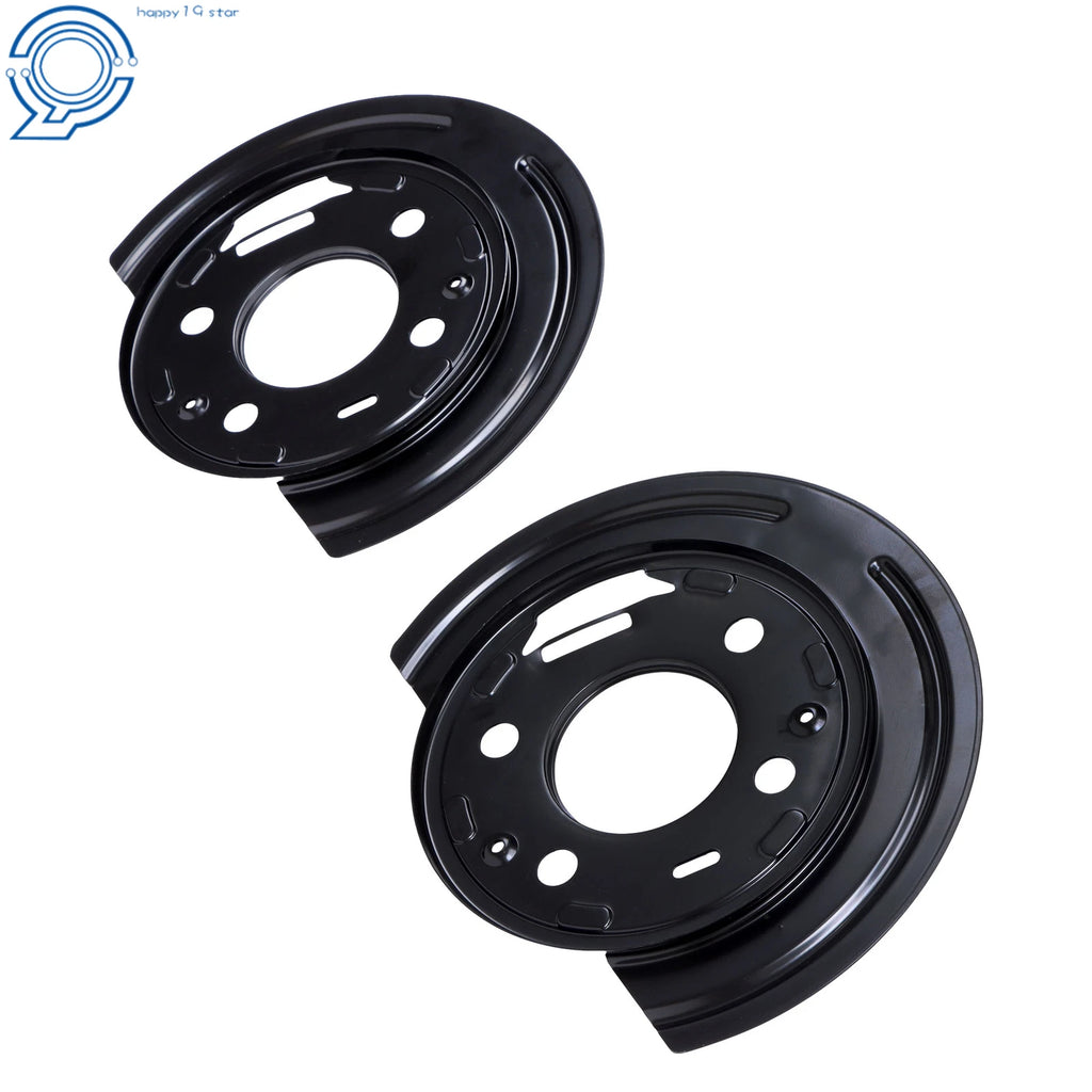 2X Rear Brake Backing Plate Dust Shield for Chevy Avalanche Silverado (2001-2006)