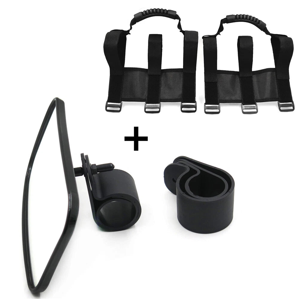 Clear View Center Mirror Housing for UTV (Shatter-Proof Tempered Glass)