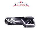 LED Halo Projector Headlights for Toyota FJ Cruiser (2007-2014)