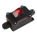 IP65 Waterproof Heavy Duty Switch Box 12V 20A with Red Light
