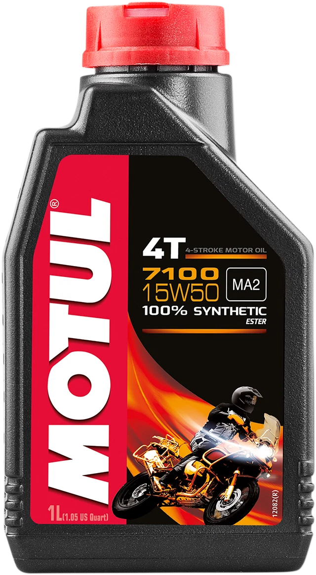 MOTUL 7100 4T Synthetic Oil 15W-50 for Motorcycle (1L) 104298