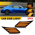 Smoke LED Side Marker Bumper Light for Subaru BRZ Scion FR-S (2013–2020)