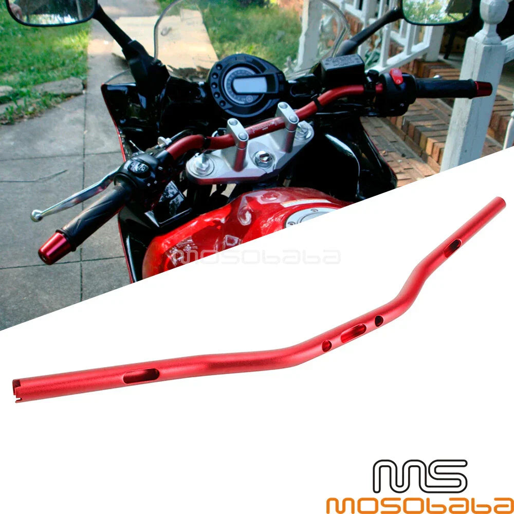 1" Red 25MM Handlebar Kit for Harley Road Glide, Softail, Street Glide, Dyna
