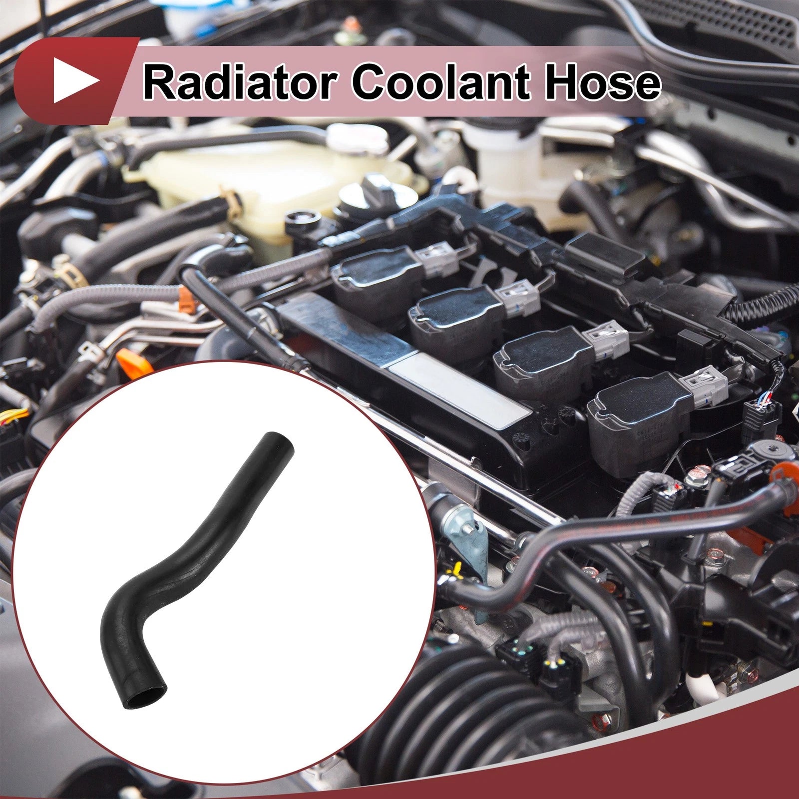 Radiator Coolant Hose for Honda Civic 1.5L (2016–2021) No. 195045AAA00 Rubber