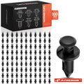 Set of 100 Bumper Retainer Clips for Ford Chevy (Universal)