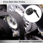 Drive Belt Idler Pulley for BMW 330d (1999–2010) No. 11282248483 Black