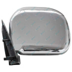 LH Chrome Manual Door Mirror for Toyota Hiace LH103 RZH103 RZH113 RZH125 89-05