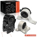3X Engine Motor & Transmission Mount for Nissan Altima (2002–2004)