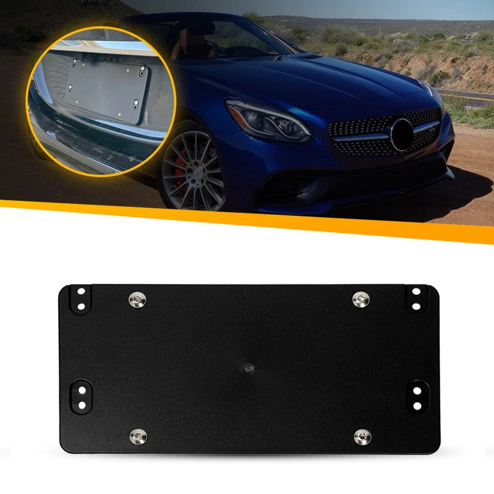 Rear License Plate Tag Holder Bracket for Mercedes-Benz CLA CLS GL GLA GLC GLE (2014–2023)