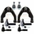 Set of 8 Front Upper Control Arms Ball Joints Tie Rods for Nissan Xterra