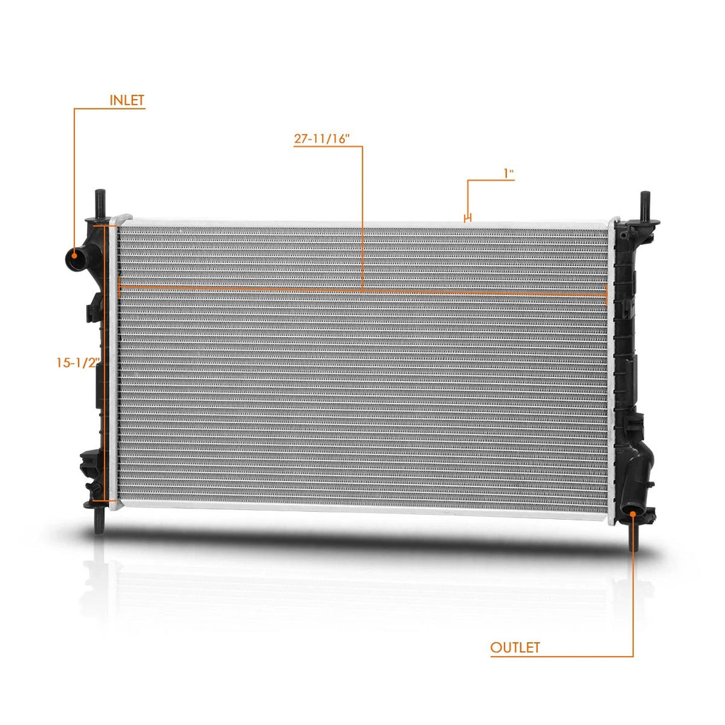 Aluminum Core Radiator for Ford Transit Connect (2010–2013) DPI-13184
