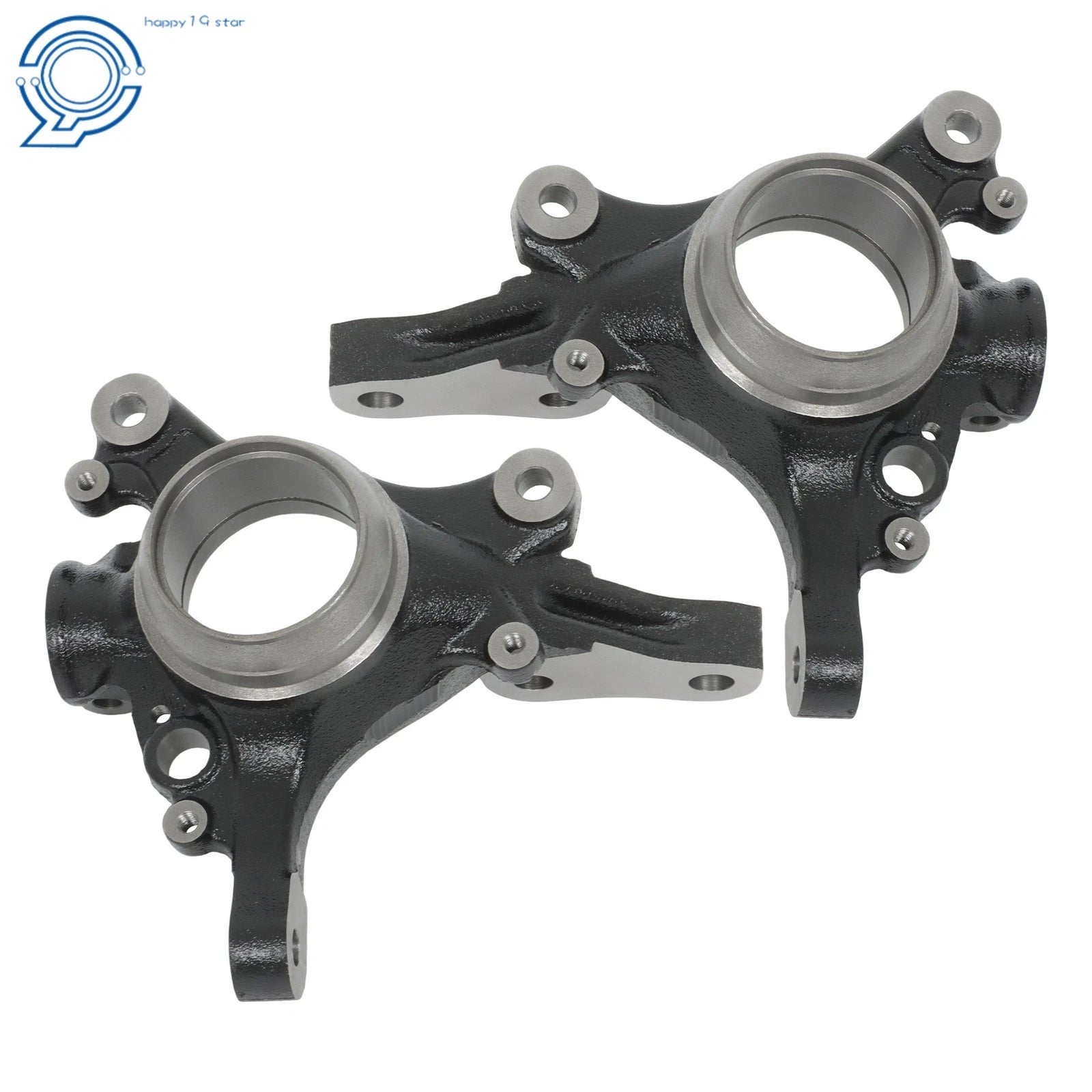 Set of 2 Steering Knuckles for Subaru Forester Impreza Legacy (1990–2000)