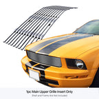 Stainless Chrome Billet Grille Insert for Ford Mustang V6 (2005-2009)