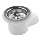 Stainless Steel Sink Waste Drain Hole Fitting for RV Boat Sinks