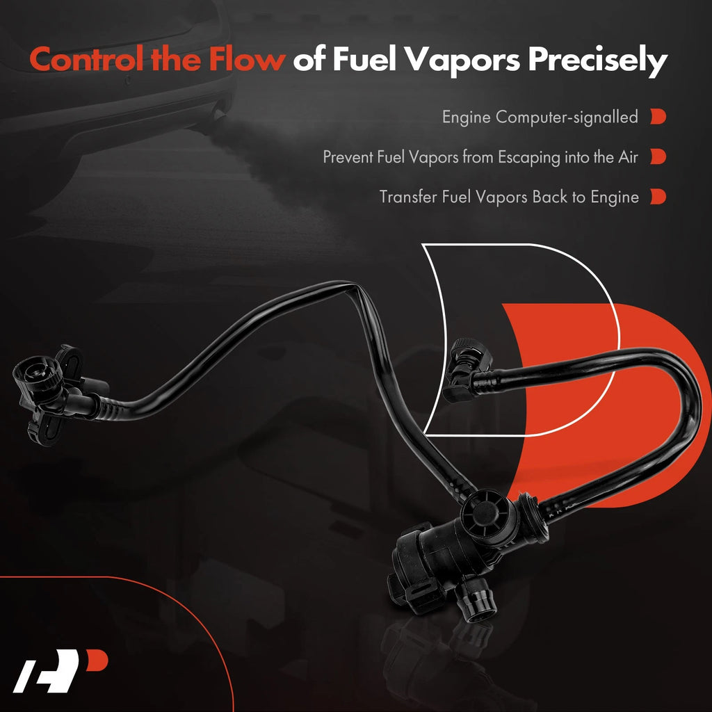 Fuel Tank Vent Valve with Breather Line for BMW F30 320i X5 F10 528i (2012–2019)
