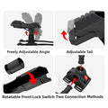 Fishing Rod Holder with 360° Rotation for Fishing Boats