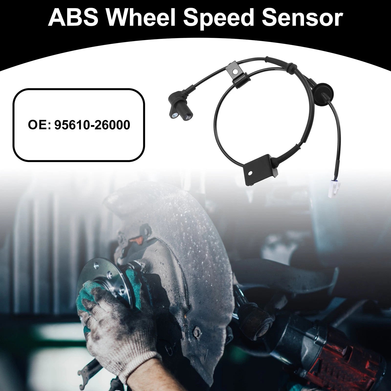 ABS Wheel Speed Sensor No. 95610-26000 for Hyundai Santa Fe (2013–2018)