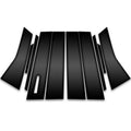 Carbon Fiber Pillar Post Covers 10pc with Keypad Cutout for Lincoln MKX (2016–2023)