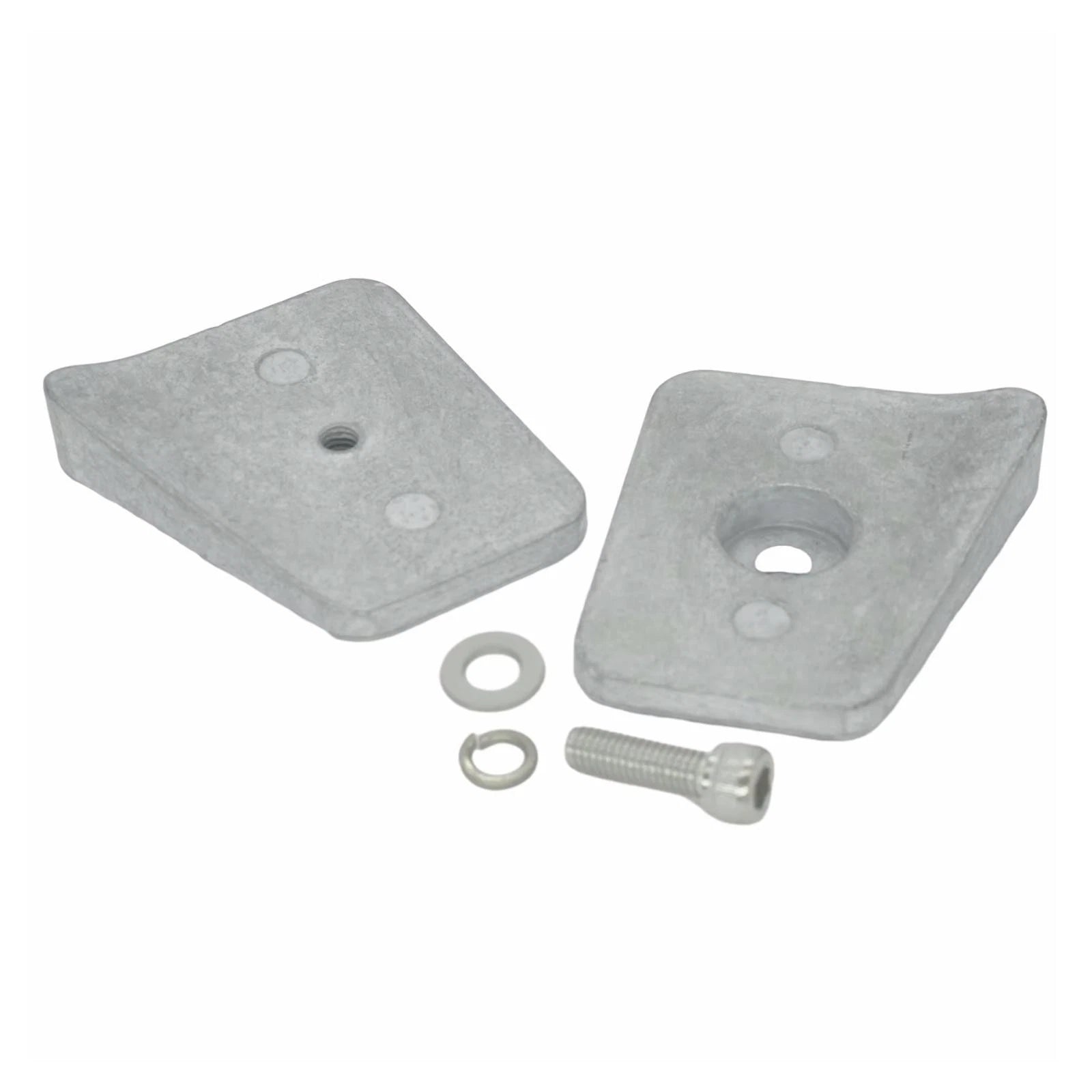 Anode double plate for Johnson Evinrude 20 25 30 35 HP (1991–2005)