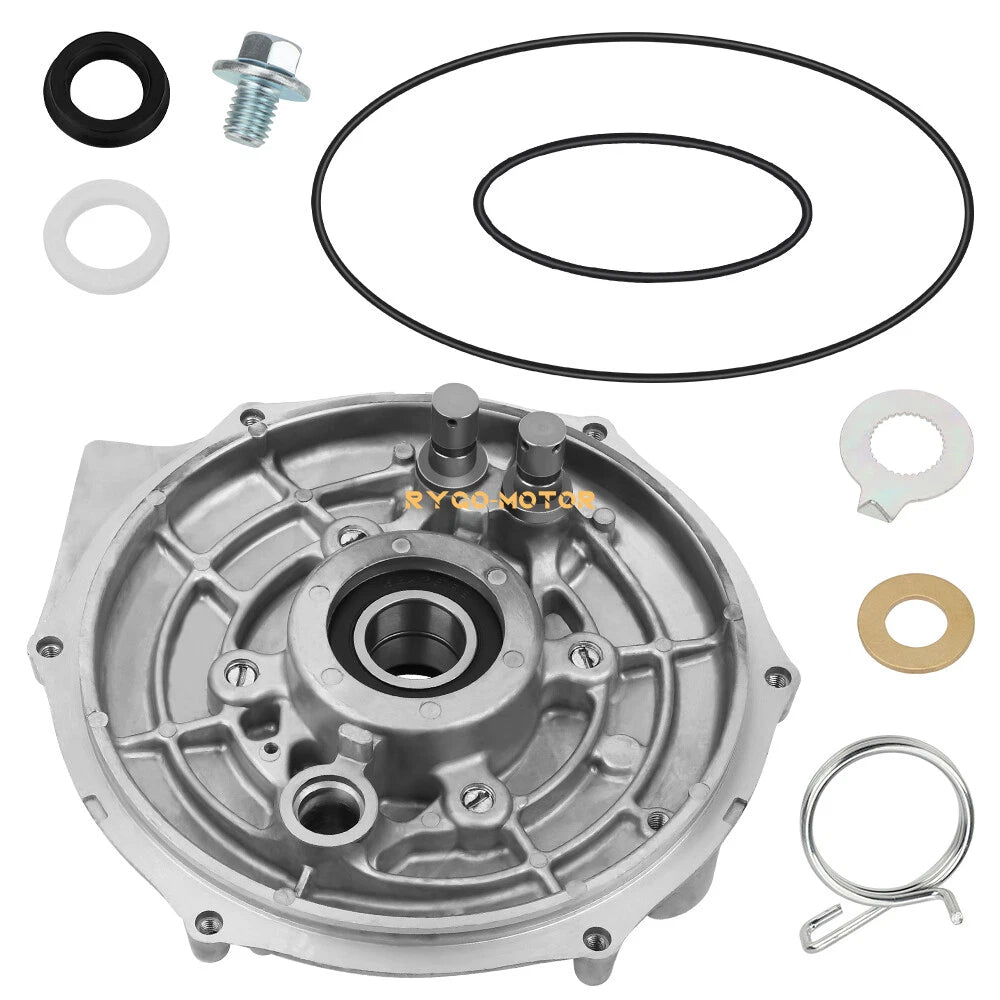 Rear Brake Backing Plate & Seals Kit for Honda Rancher 400 TRX400FA/FGA (2004–2007)