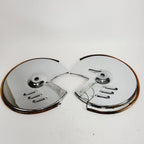 Front Chrome Rotor Covers for Harley Softail FXST FLST FXWG (1984–1991)
