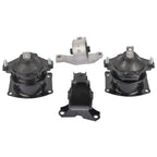 Set of 4 Engine and Transmission Mounts for Acura MDX (2007–2013)