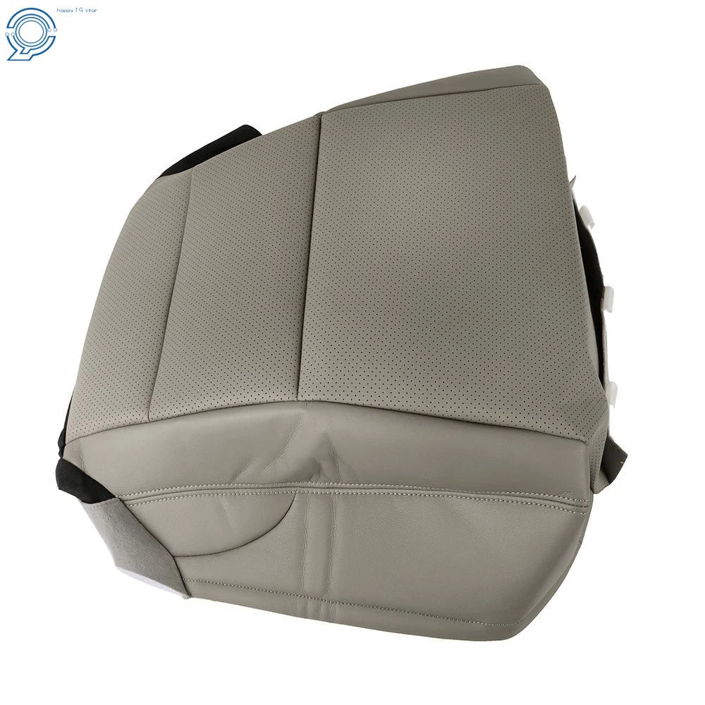 Driver Side Bottom Seat Cover for Honda Accord (2013-2017) Leatherette Gray