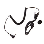 2.5mm Curved Single Ear Headset for Construction Site Radio (2010–2023)