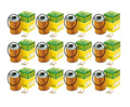 Set of 12 Engine Oil Filters for Mercedes-Benz L6 V8