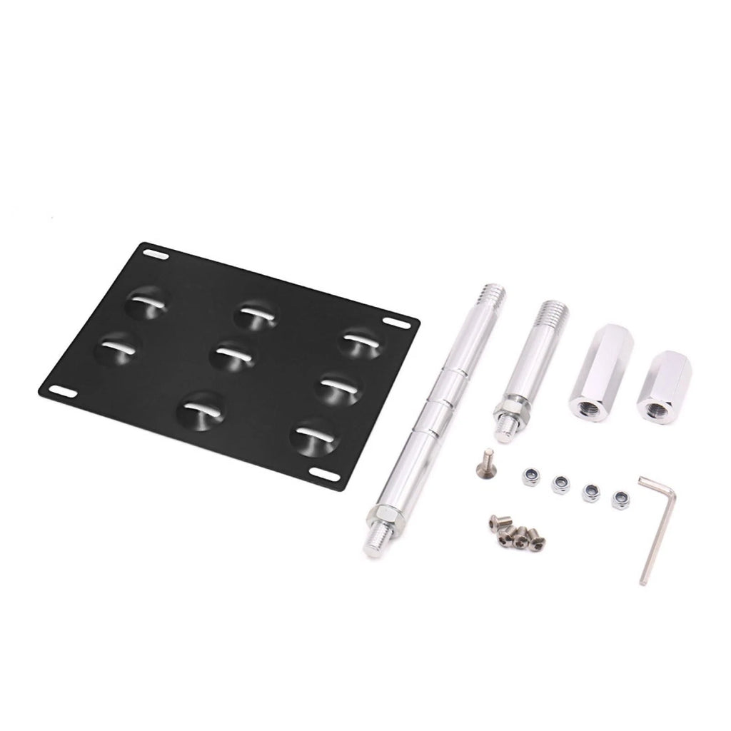 Tow Hook License Plate Mounting Bracket for Mazda 2 (2011–2014)