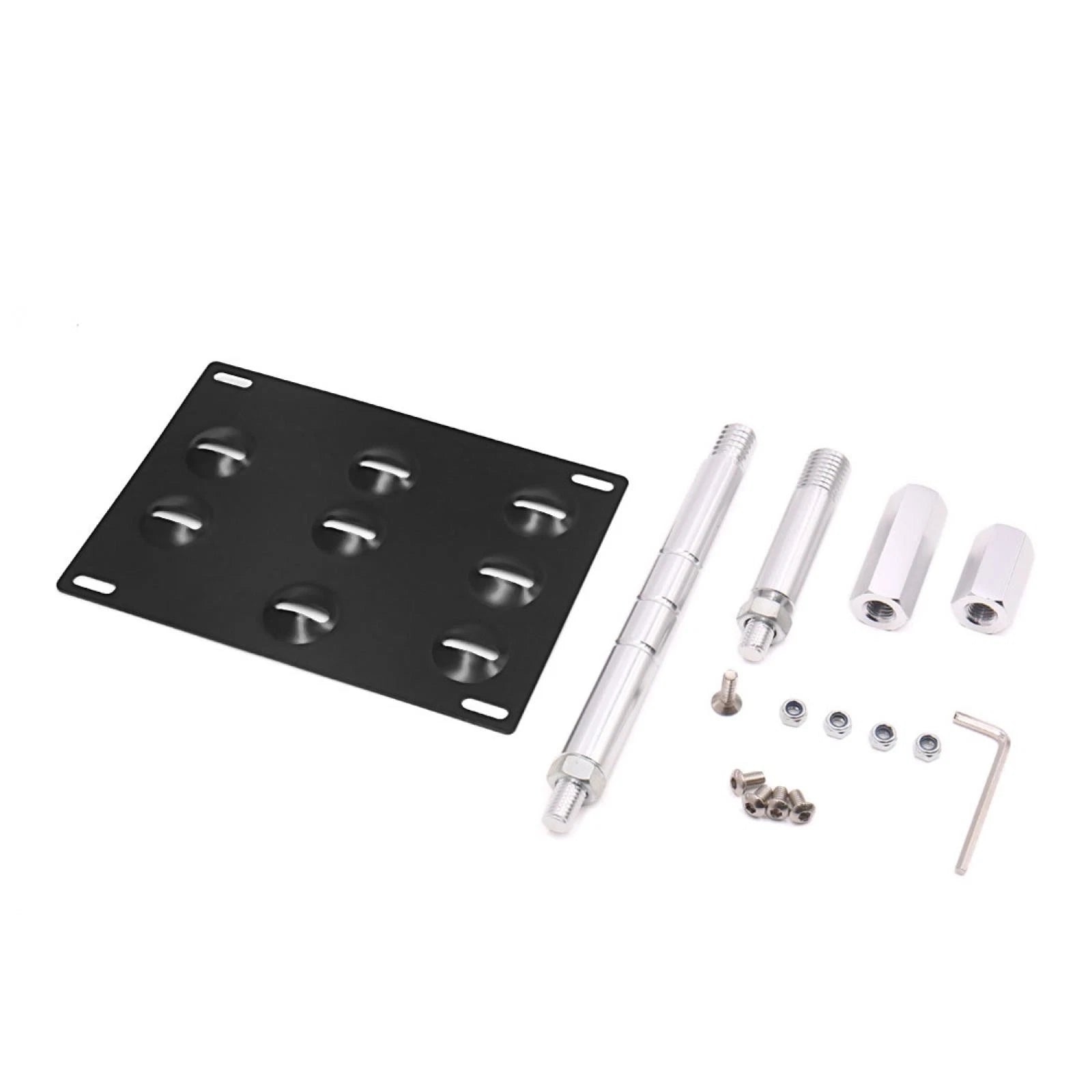 Tow Hook License Plate Mounting Bracket for Mazda 2 (2011–2014)