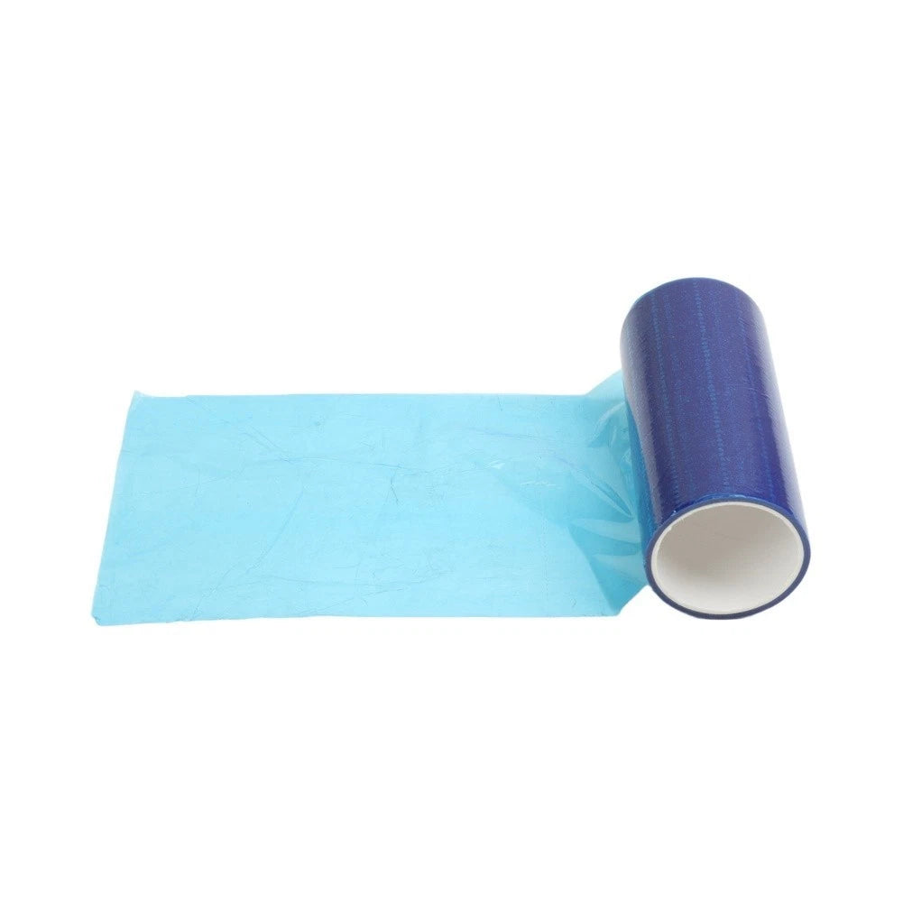 Disposable Blue Film Roll 10cm x 15cm for Residue-Free Surface Protection