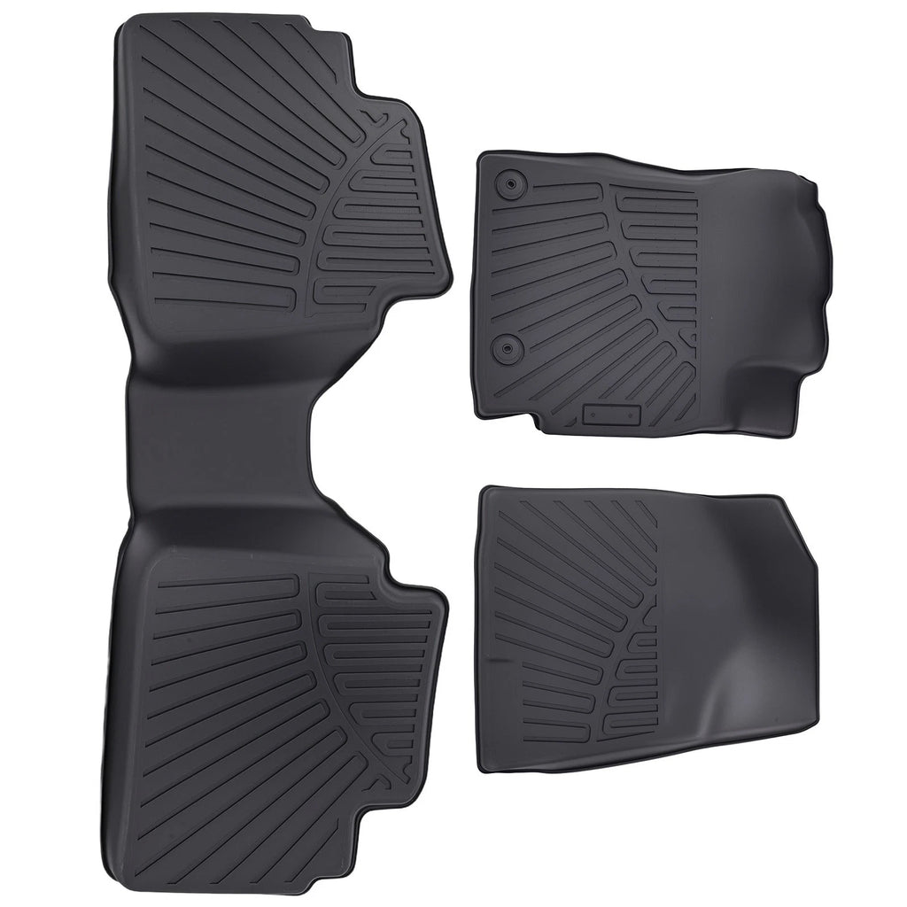 Floor Mat Liner for Hyundai Elantra (2021–2023) TPE Black All Weather Waterproof